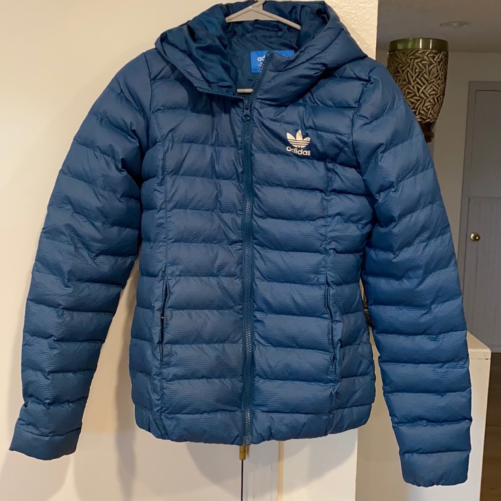 Adidas coat lightly used